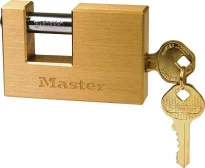Master Padlock Brass 76 Mm Hidden 205349
