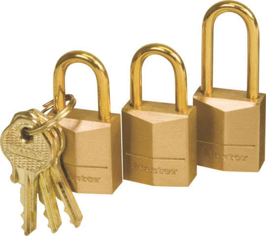 Master Padlock Brass 15 Mm P/3 K/A 205768