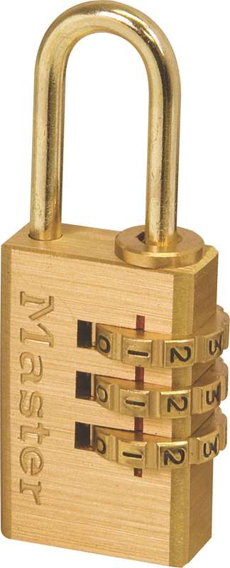 Master Padlock Comb Brass 30 Mm 207772