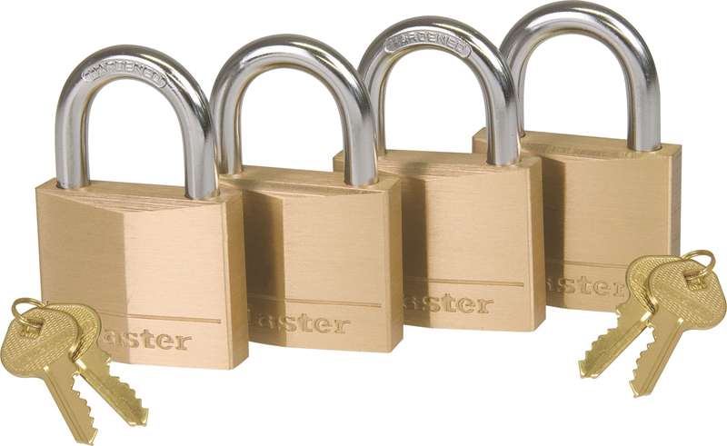 Master Padlock Brass 40 Mm P/4 K/A 207768