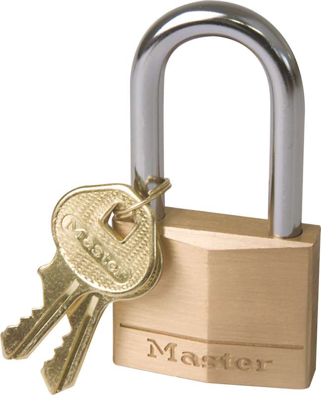 Master Padlock Brass 40 Mm L/Shack 205341