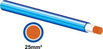 Matweld Welding Cable 25 Mm2 Blue 6 M