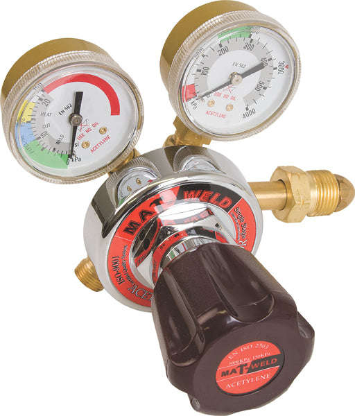 Matweld Regulator Acet H/D Single Stage