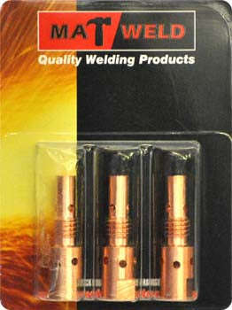 Matweld P/P Tip Adaptors Mb25 P/3