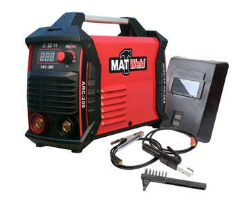 Matweld Welder Invert Red 200 A 220 V