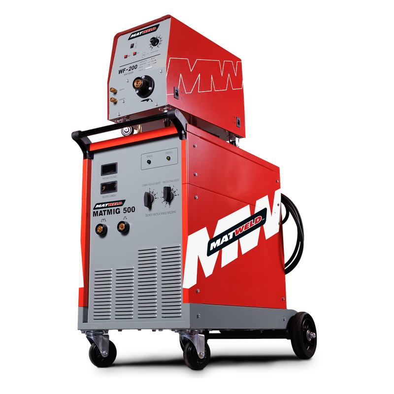 Matweld Welder Mig 500 A 380 V Sep Feed(h)