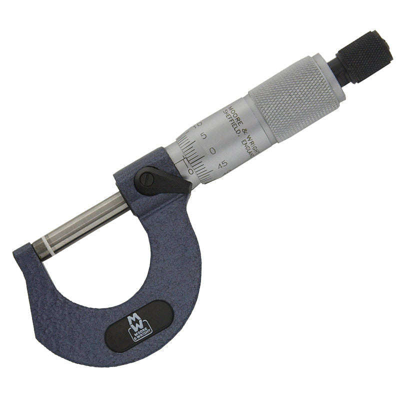 M&W Micrometer External 0 25 Mmx.001 Mm