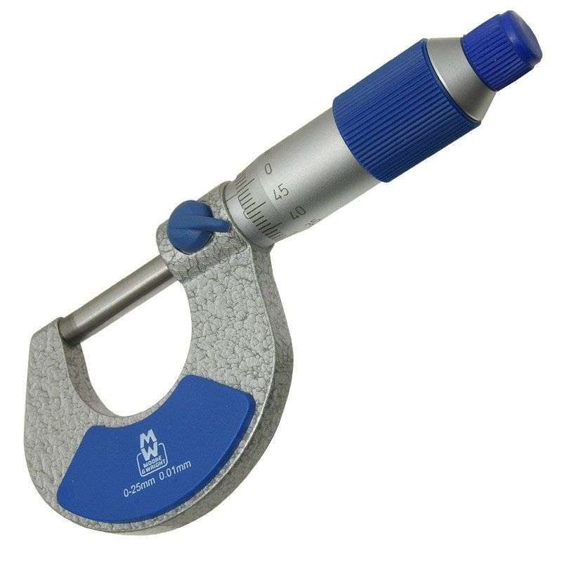 M&W Micrometer External 25 50 Mmx.01 Mm