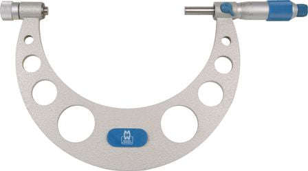 M&W Micrometer W/Anvils 0 150 Mmx.01 Mm
