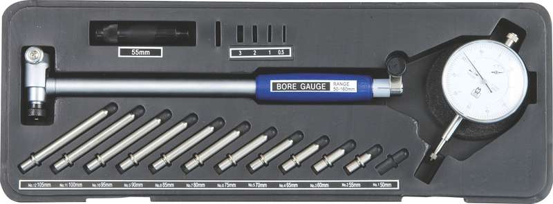 M&W Gauge Dial Bore Set 50 160 Mmx.01 Mm