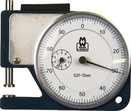 M&Wgauge Dial Thickness 0 10 Mmx.01 Mm