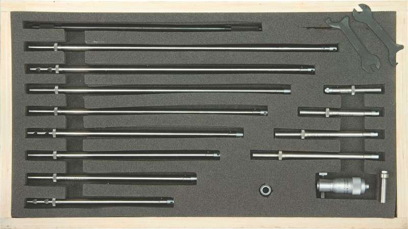 M&W Micrometer Interal Set 50 310 Mm