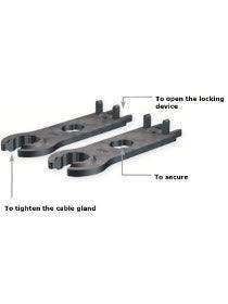 Staubli MC4 Open Ended Plastic Spanners x2
