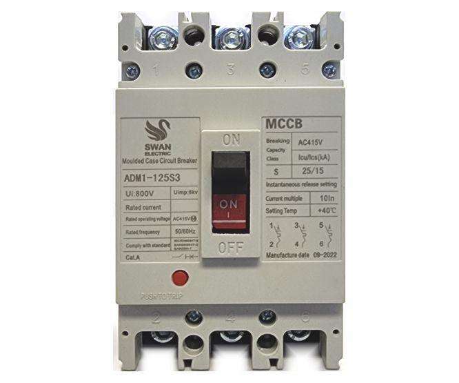 Mccb / Circuit Breaker 3 P 160 A 25 Ka Mccb Adm1 250 S3160