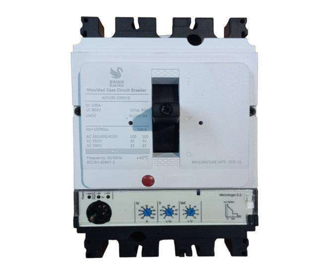 Mccb / Circuit Breaker 160 A 3 P From 63 160 A Mccb Adm3 E 250 H/160