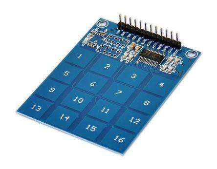 16 Ch Capacitive Touch Sensor Keyboard Md0145