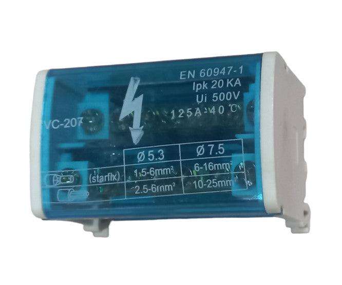 Modular Distribution Block 2 Bar 125 A Mdb Vc 207