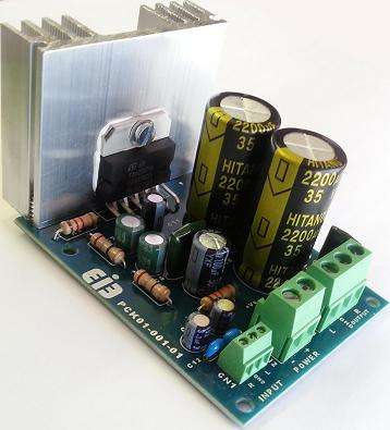 Audio Amplifier Assembled Kit 10x10 Watt Mek01 001 01 A