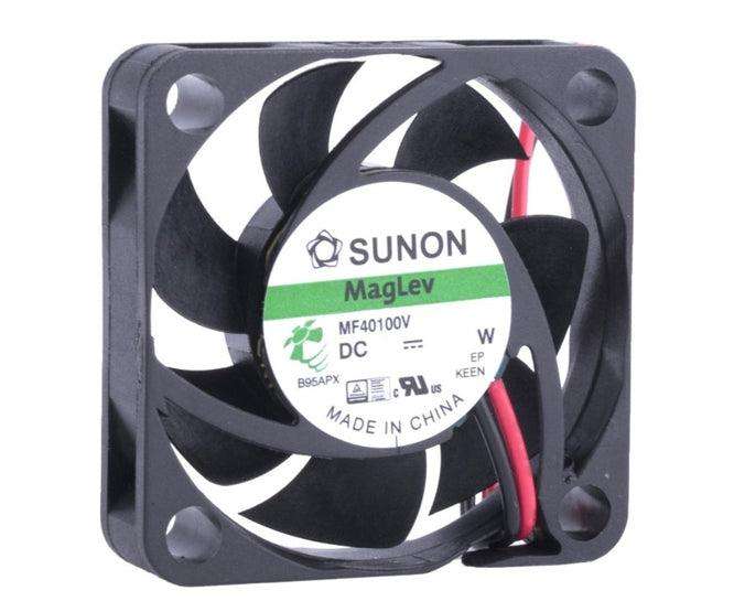 12 Vdc Axial Cooling Fan 40sqx10mm Vapo 8 Cfm Lead Mf40101 V1 10000 A99