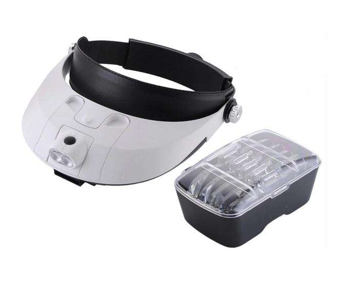 Head Mount Magnifier W/Le Ds Mg81001 G
