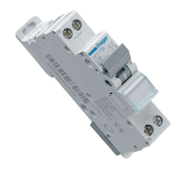 Circuit Breaker 4.5 Ka C Curve 1 P+N 2 A Mjt702