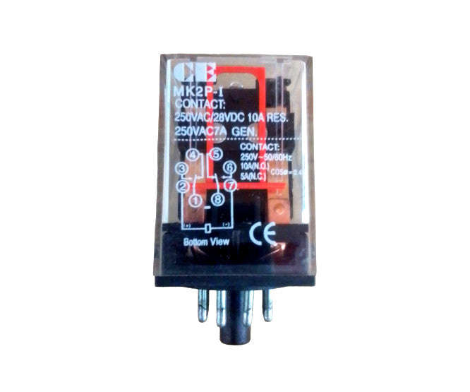 Relay 8 Pin Dpdt (2 P C/O) 10 A 110 Vdc Rl Mk 2 P Fd 110 D