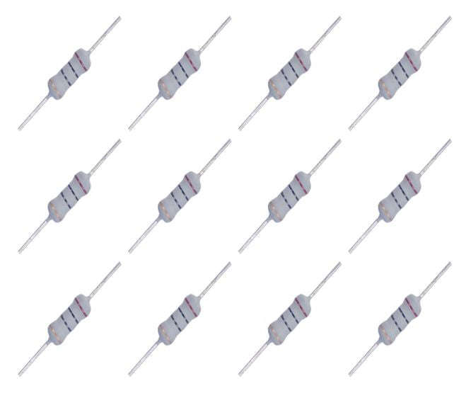 Resistor 2 W Round M/O 5% 180 E 200/Bag Mof200 180 E J Bp