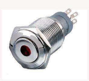 Swit P/Butt Rnd Latching Dpdt Red Mp0045/1 E1 Rd012