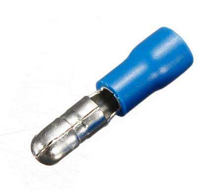 Terminal Pre Ins Bullet Bl 4mm Plug Mpd2 156 *Dbk*