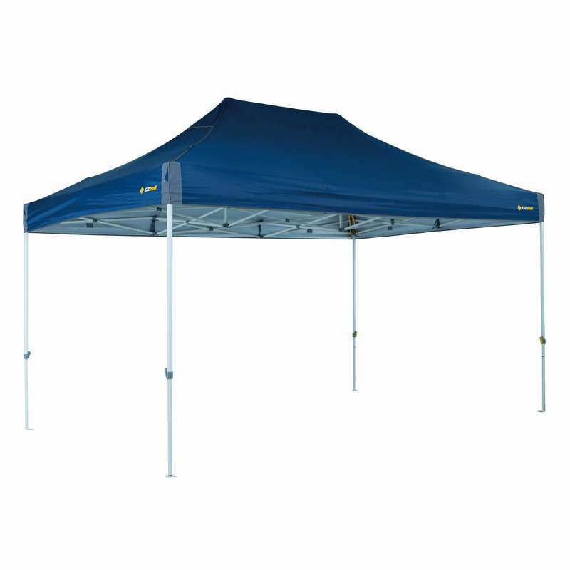Deluxe Mega Gazebo 4.5 X 3m Blue