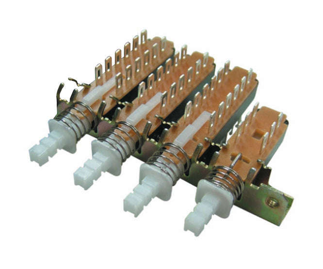 Interlock Push Button Switch 1x2 Pdt 3x4 Pdt Latching Mps 8882