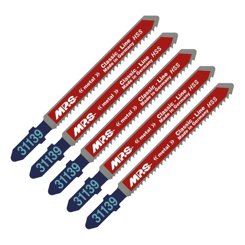 Jigsaw Blade Metal T Shank 13 Tpi T118 B
