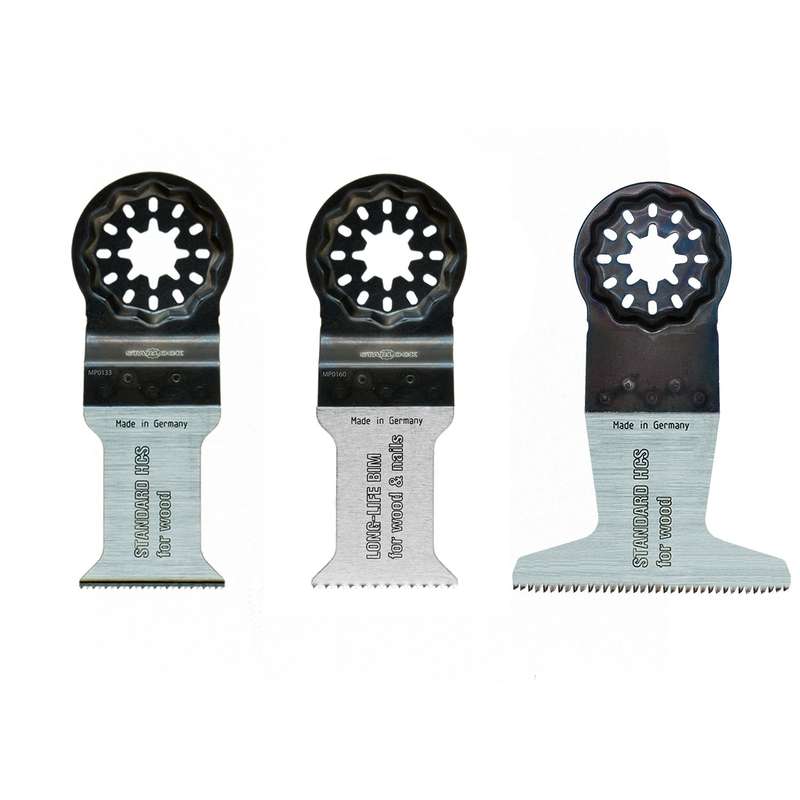 Mps Oscillating Saw Blade Set Mix Wood Starlock