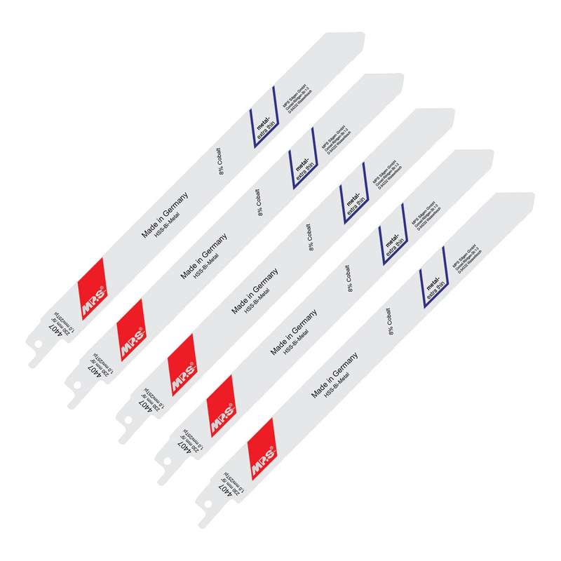 Sabre Saw Blade Bi Metal 210 Mm 25 Tpi 5/Pack