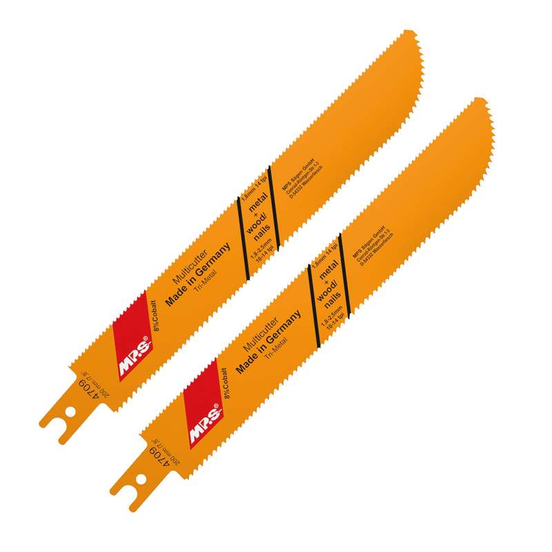Sabre Saw Metal&Wood 180 Mm Multicutter U Shank 14 Tpi 2/Pk