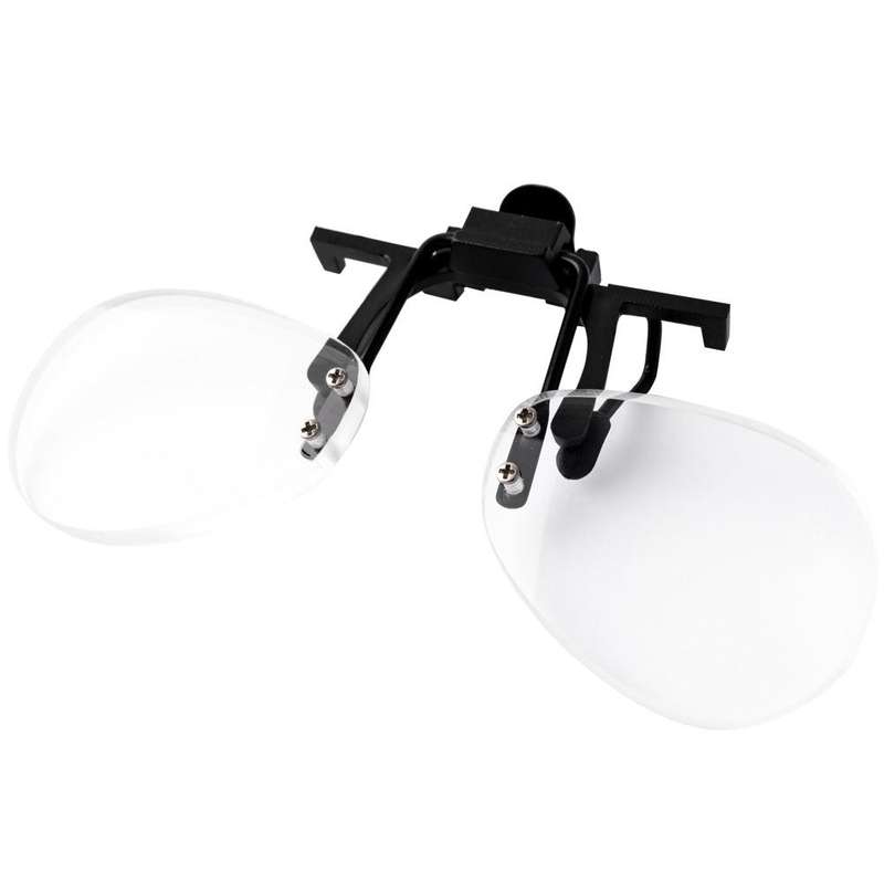 Flip & Focus Clip On Magnifier (2.5) In Plastic Sleeve