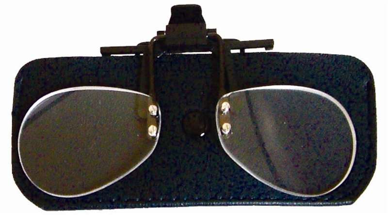 Flip & Focus Clip On Magnifier In Blister