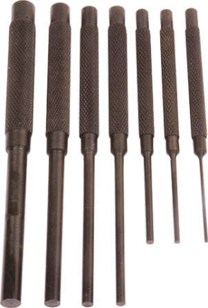 Pin Punch Set Mitco No.1 7 Pc