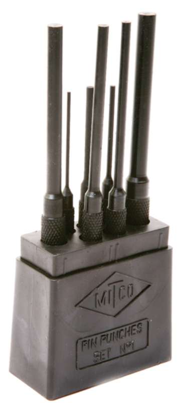 Pin Punch Set Mitco No.1 7 Pc