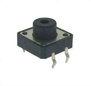 Pcb Tactile Switch Dil 12x12mm Round H=7.5 Td 12 Ea 7.5