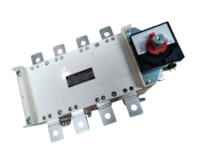 Manual Transfer Switch 630 A 4 P With Aux. 1 N/O+1 N/C Mts Hglz1 630/4 F11