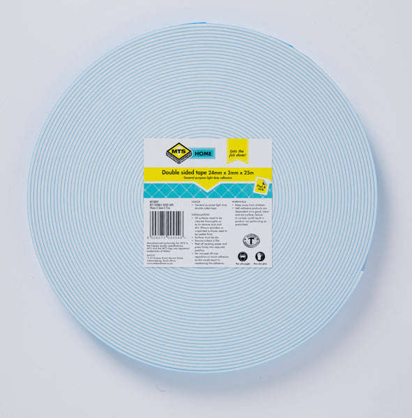 Mts Home Double Sided Tape 24 X3 X25 M