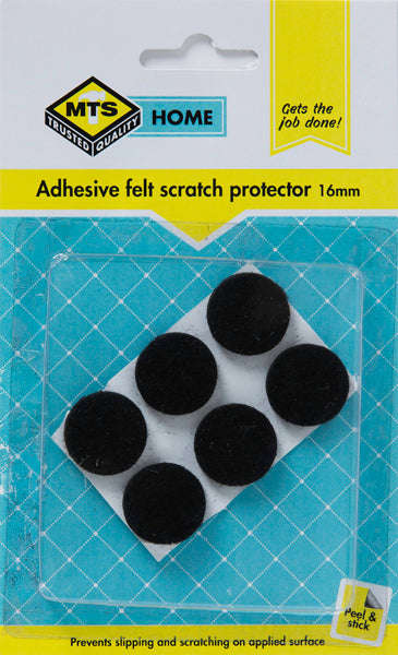 Mts Home Adhesive Scratch Protec16 Mm 6 Pc