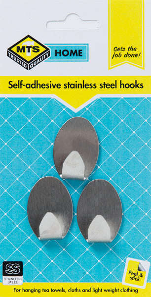 Mts Home Oval Hook S/S Small P/3