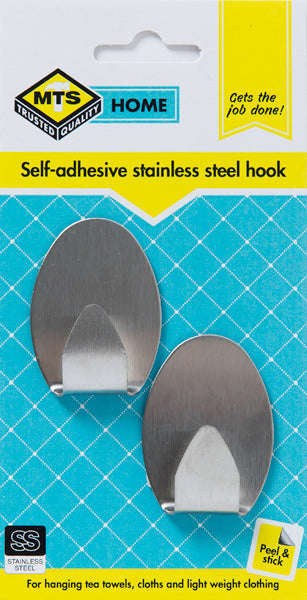 Mts Home Oval Hook S/S Med P/2