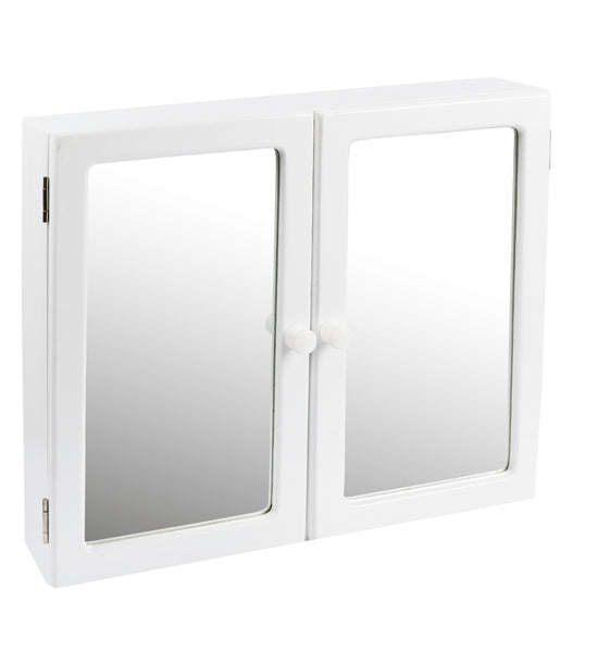 Mts Home Double Bathroom Cabinet White