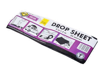 Mts Dropsheet Black 2 X3 M 25 Mic