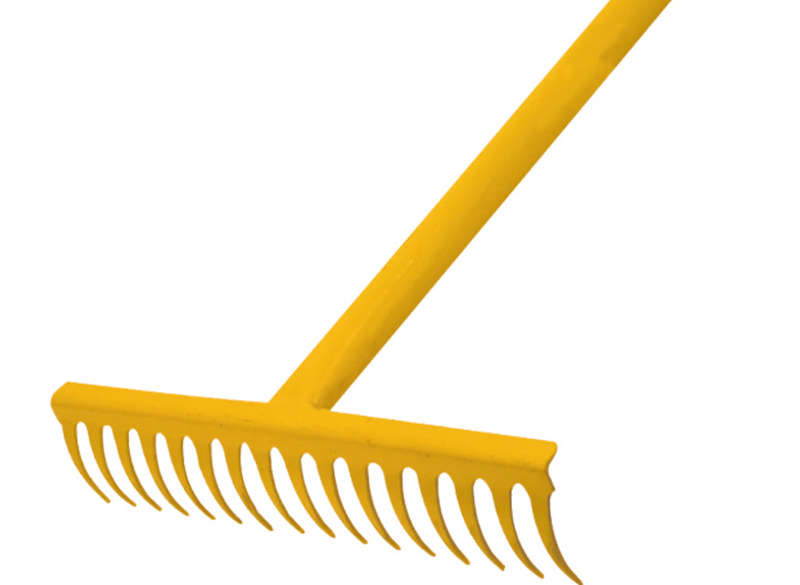 Rake Mts All Steel 16 Tooth