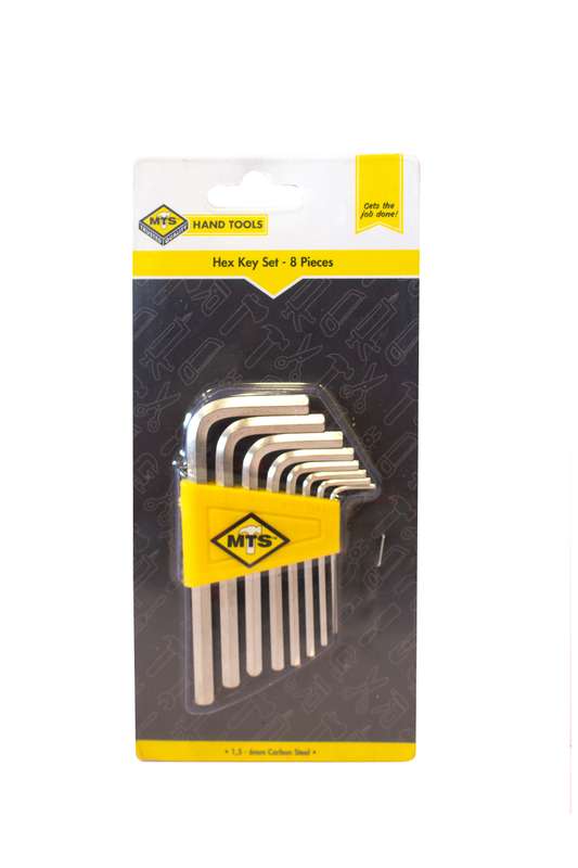 Allenkey Mts Set 1.5 6 Mm 8 Pc