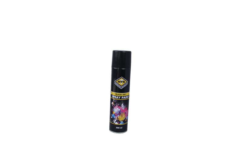 Paint Spray Black Gloss 300 Ml Mts